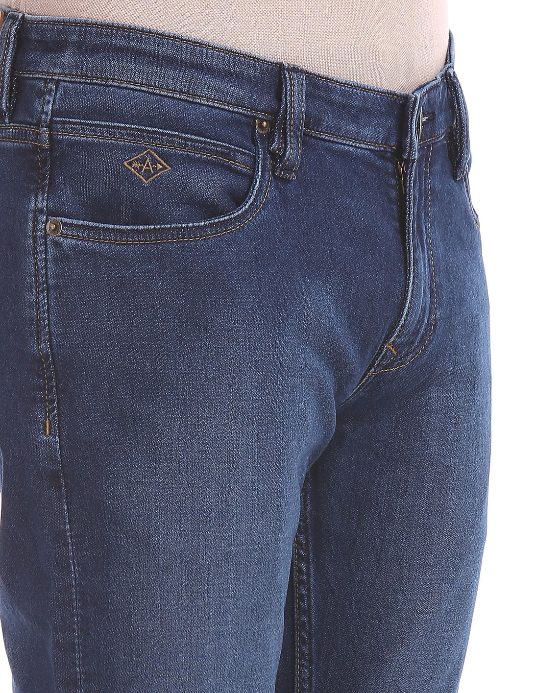 Buy Arrow Sports James D Slim Fit Stone Wash Jeans - NNNOW.com