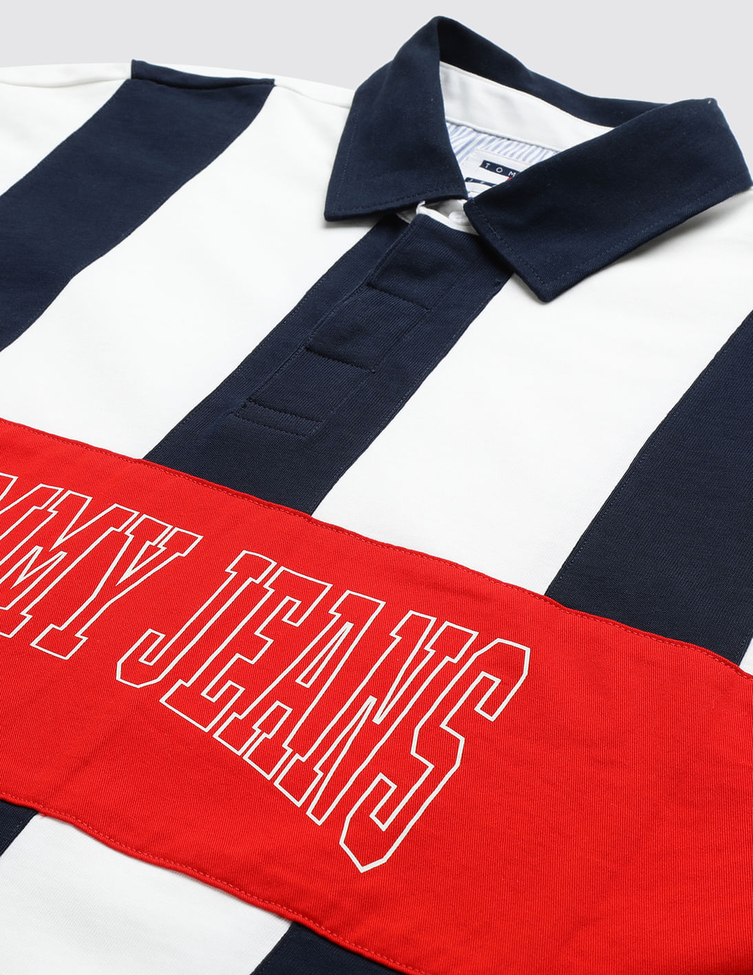 Buy Tommy Hilfiger Vertical Stripe Rugby Polo Shirt - NNNOW.com