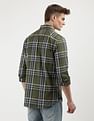 Tommy Hilfiger Natural Soft Flex Plaid Check Shirt