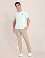 U.S. Polo Assn. Mid Rise Geometric Print Trousers