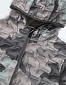 Flying Machine Camouflage Thermo Tech Hooded Jacket