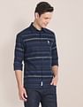 U.S. Polo Assn. Cutaway Collar Horizontal Stripe Shirt