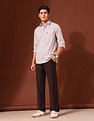 U.S. Polo Assn. Geometric Printed Tailored Fit Shirt