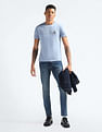 Flying Machine Slash Slim Tapered Stone Wash Jeans
