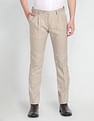 Arrow Hudson Regular Fit Dobby Trousers