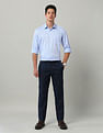 Arrow Vertical Striped Liberty Classic Fit Shirt