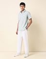 U.S. Polo Assn. Tailored Fit Geometric Printed Shirt