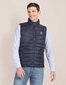 U.S. Polo Assn. Concealed Hood Sleeveless Jacket