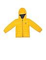 U.S. Polo Assn. Kids Long Sleeve Solid Hooded Jacket