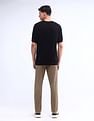 Flying Machine Slash Slim Tapered Solid Trousers