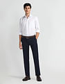 Arrow Patterned Slim Fit Trousers