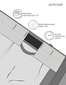 Arrow Solid Autoflex Trousers