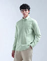 Flying Machine Solid Regular Fit Shirt