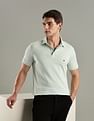 Tommy Hilfiger Solid Slim-Fit Cotton Polo T-Shirt