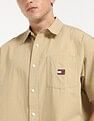 Tommy Hilfiger Solid Oversize-Fit Cotton Shirt