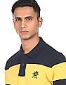 U.S. Polo Assn. Cotton Colour Block Polo Shirt