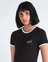 Tommy Hilfiger Slim Fit Signature Logo T-Shirt