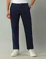 Arrow Sport Regular Fit Dobby Weave Trousers