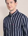U.S. Polo Assn. Vertical Stripe Cotton Shirt