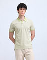 Flying Machine Cotton Geometric Printed Polo Shirt