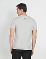 U.S. Polo Assn. Denim Co. Crew Neck Brand Print Heathered T-Shirt