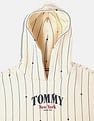 Tommy Hilfiger Kids Girls Striped Relaxed-Fit Cotton Sweatshirt