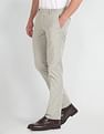 Arrow Mid Rise Heathered Formal Trousers
