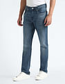Flying Machine Freddie Slim Straight Mid Rise Jeans