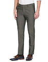 Arrow Dobby Weave Flat Front Trousers