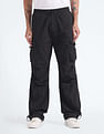 Flying Machine Mid Rise Loose Fit Cargo Pants