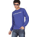Flying Machine Crew Neck Brand Print Sweatshirt