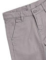 U.S. Polo Assn. Kids Boys Slim Fit Solid Trousers