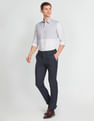 Arrow Newyork Horizontal Stripe Cotton Shirt