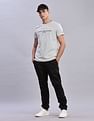 Tommy Hilfiger Mens Grey Logo T-Shirt