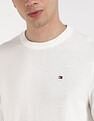 Tommy Hilfiger Solid Regular-Fit Cotton Sweater
