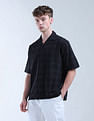 Flying Machine Grid Tattersall Checked Digitopia Oversized Shirt