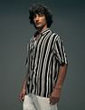 Flying Machine Vertical Striped Oversized Fit Shirt