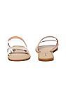 Aeropostale Triple Strap Slip On Sandals