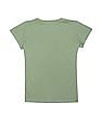 U.S. Polo Assn. Kids Round Neck Graphic Print T-Shirt