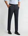 Arrow Solid Dobby Trousers