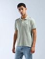 Flying Machine Solid Pure Cotton Essentials Polo Shirt