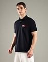 Tommy Hilfiger Solid Regular Fit Cotton Polo T-Shirt