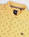Arrow Sports Geometric Print Regular Polo Shirt