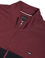 Arrow Sports High Neck Colour Block Sweatshirt