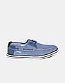 U.S. Polo Assn. Men Round Toe Canvas Rooster Boat Shoes