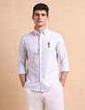 U.S. Polo Assn. Tailored Fit Vertical Striped Shirt