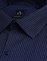 Arrow Manhattan Slim Fit Pinstripes Shirt