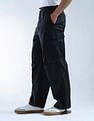 Flying Machine Solid Relaxed Tapered Fit Cargos