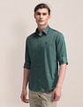 U.S. Polo Assn. Tailored Fit Solid Twill Shirt