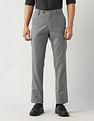 Arrow Mid Rise Dobby Weave Autoflex Trousers